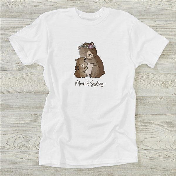 Parent & Child Bear Adult Personalized Shirts  - 35374