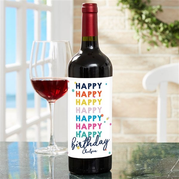 happy birthday wine ecard