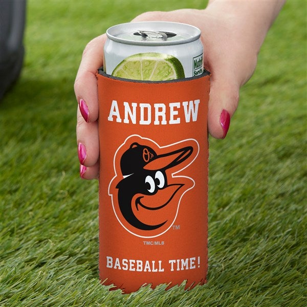 Baltimore Orioles Personalized Slim Can Holder MLB Baseball - 35777