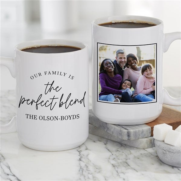 Set of 24 the Perfect Blend Personalized Clear Coffee Mug Favors Clear  Coffee Mug Wedding Favors DM19-Z18 