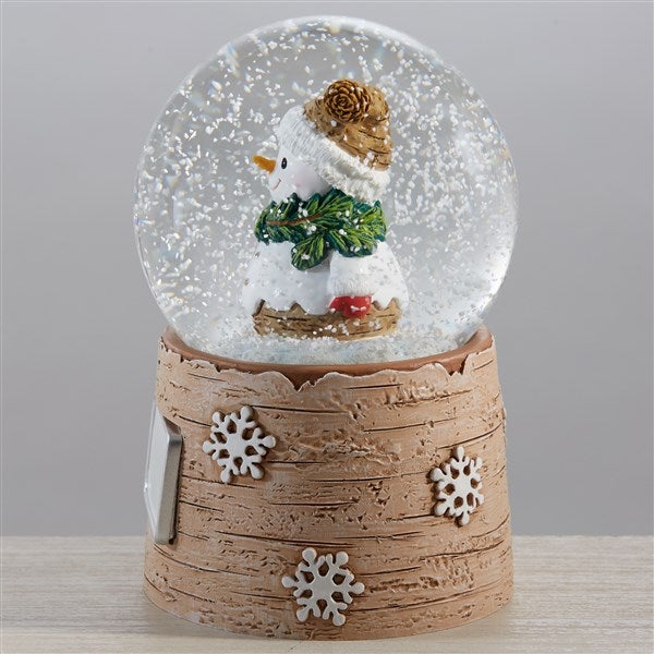 Snowman Personalized Snow Globe