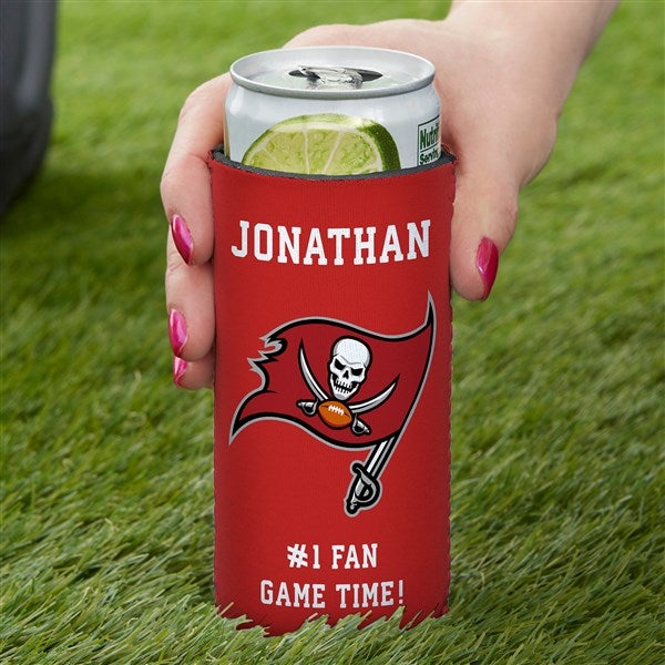 NFL Tampa Bay Buccaneers Personalized Slim Can Cooler  - 36352