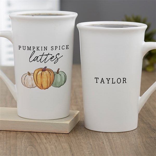 Personalized Coffee Mugs - Fall Family Pumpkins - 36379