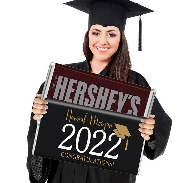 Classic Graduation Personalized 5 lb. Hershey Bar