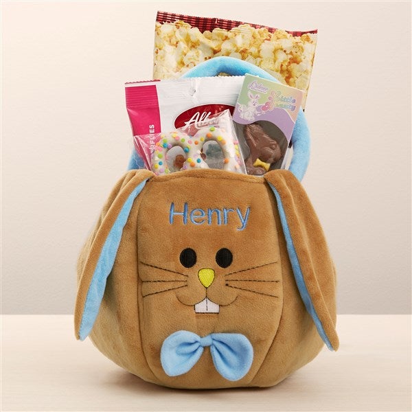 Embroidered Bunny Premade Easter Basket Gift Set - 36868