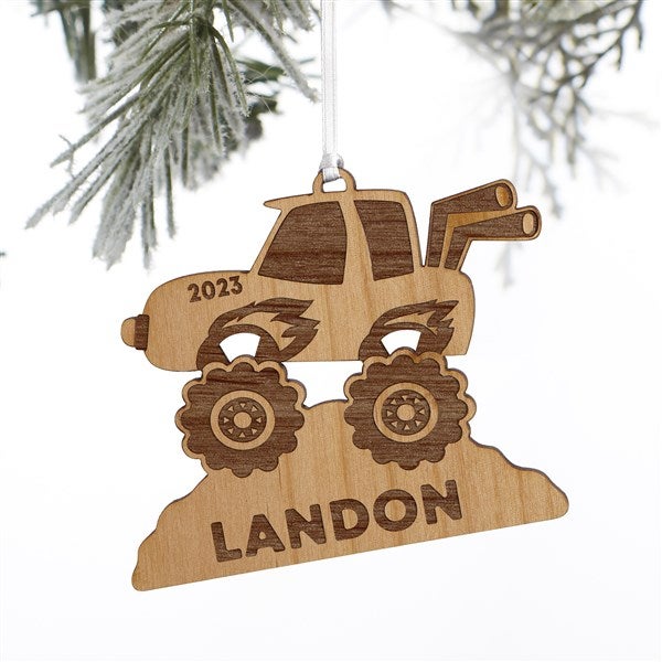 MONSTER TRUCK - Personalized Ornament My Personalized Ornaments