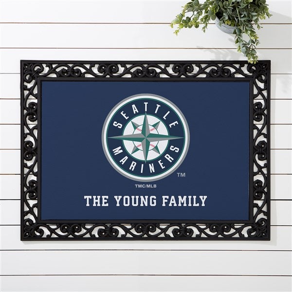 MLB Seattle Mainers Personalized Doormats  - 37431