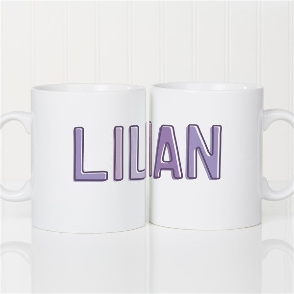 Ombre Name Personalized 30 Oz Oversized Coffee Mug