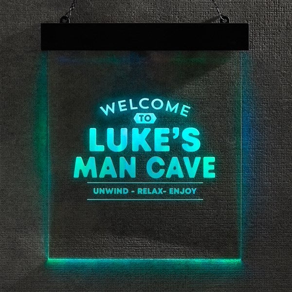 Personalized Man Cave Custom LED Sign