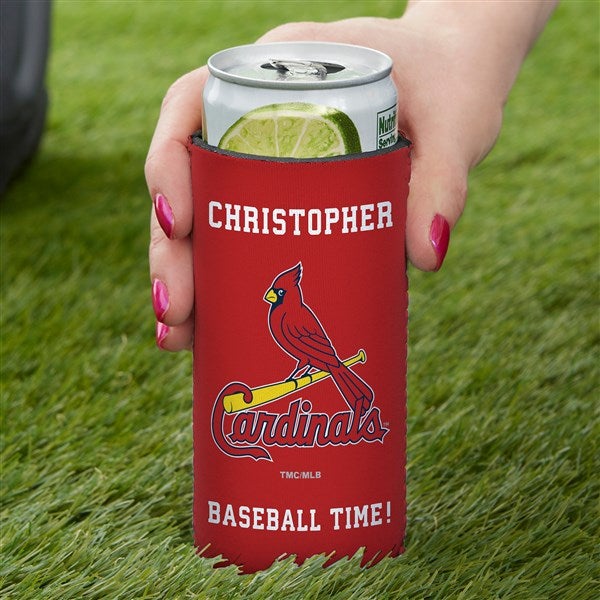 MLB St. Louis Cardinals Personalized Slim Can Holder