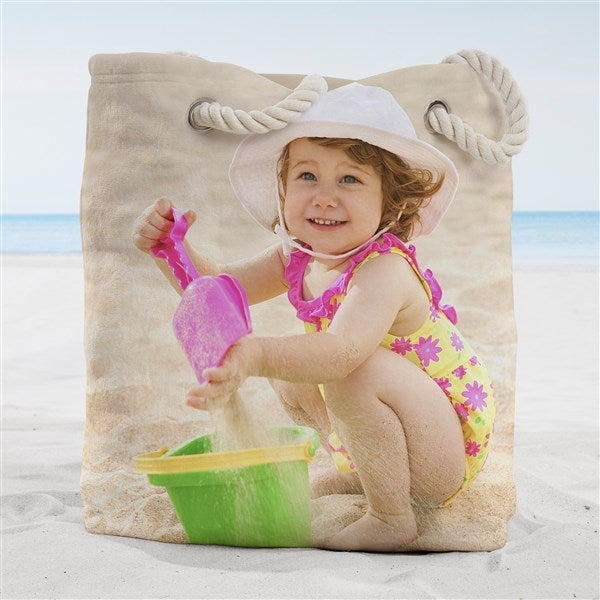 Photo Collage Personalized Beach Bag  - 38246