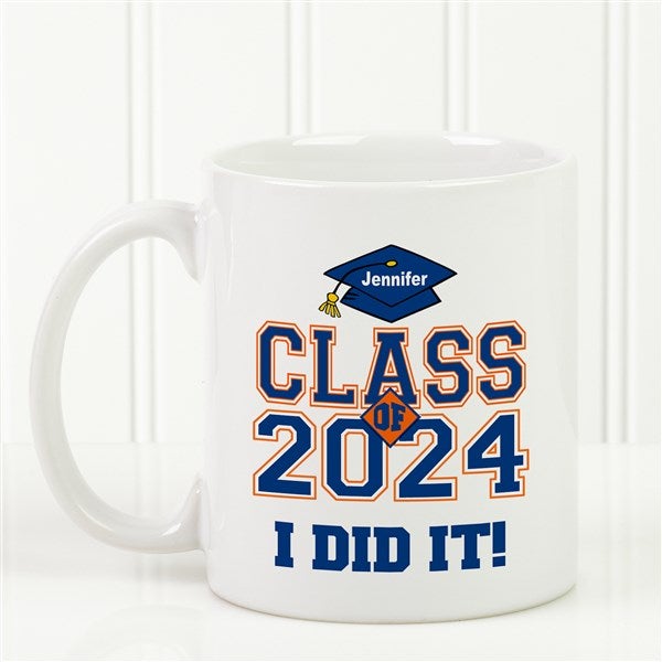 Custom Graduation Mug - Cheers to the Graduate Style - 3833