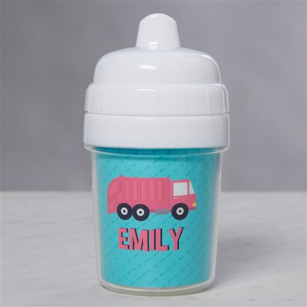 Construction & Monster Trucks Personalized Baby 5oz. Sippy Cup  - 38426