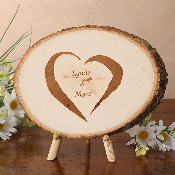 3862   Together Forever Personalized Tree Plaque 