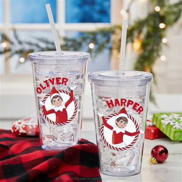The Elf on the Shelf® Personalized 17 oz. Insulated Acrylic Tumbler