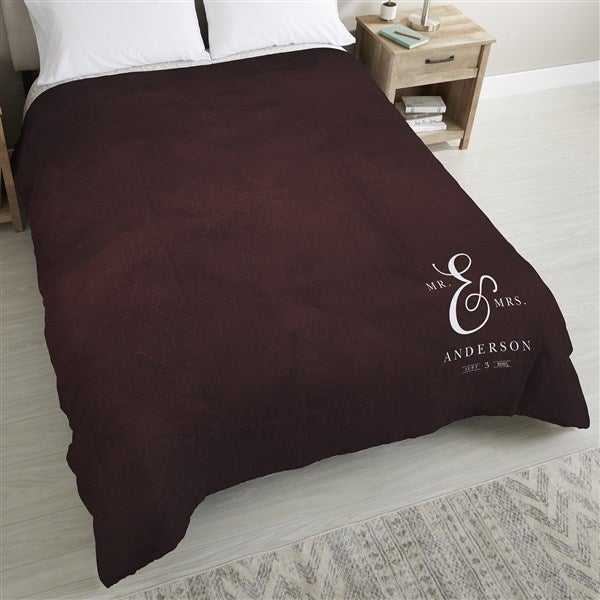 Moody Chic Personalized Comforter  - 38727D