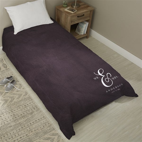 Moody Chic Personalized Comforter  - 38727D