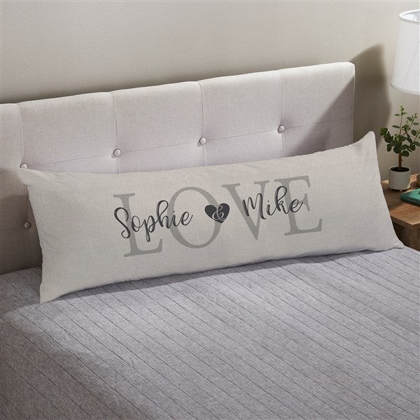 Elegant Couple Personalized Body Pillow