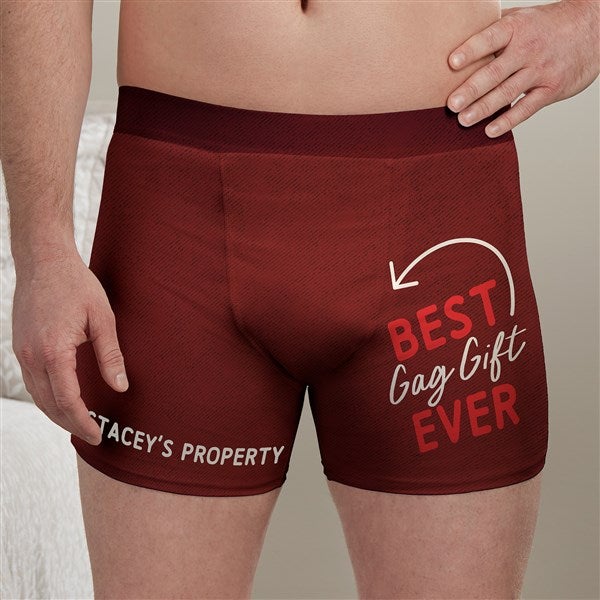 These Sweet Cheeks Personalized Boxer Shorts, Custom Boxers, Gifts