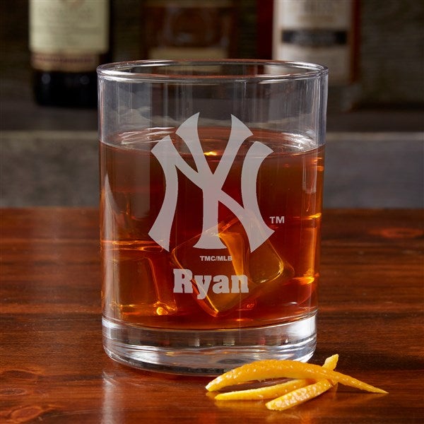 New York Yankees Custom Pint Glass-mlb Beer Pint-birthday 