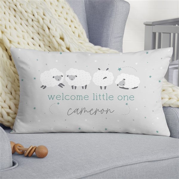 Welcome To Our Porch Personalized Lumbar Throw Pillow - 20877941