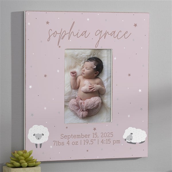 Baby Sheep Personalized Baby Picture Frames  - 39334