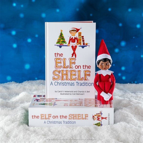 The Elf on the Shelf - Girl Dark Tone  - 39538