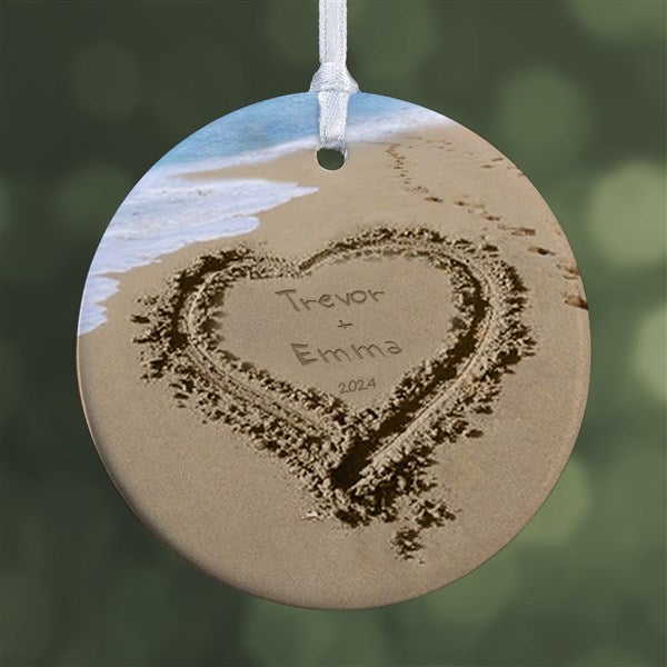 Our Paradise Island Personalized Ornament  - 39661