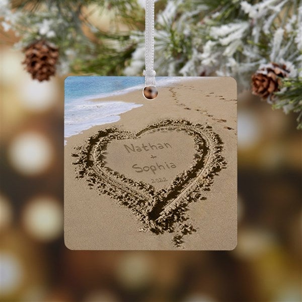 Our Paradise Island Personalized Ornament  - 39661