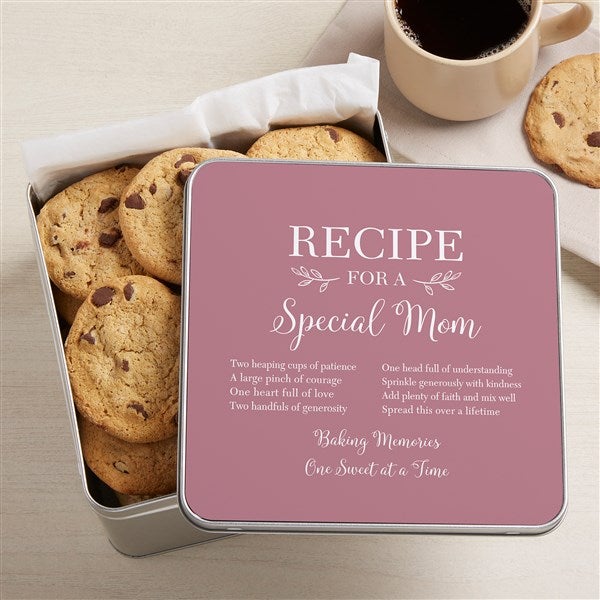 Recipe for a Special Mom Personalized Bamboo Cutting Board - 14x18