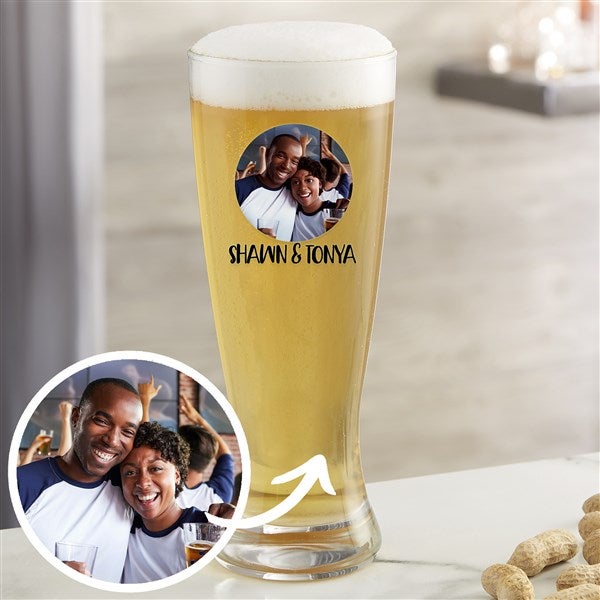 Cartoon Yourself Personalized Photo Beer Glass Collection  - 39886