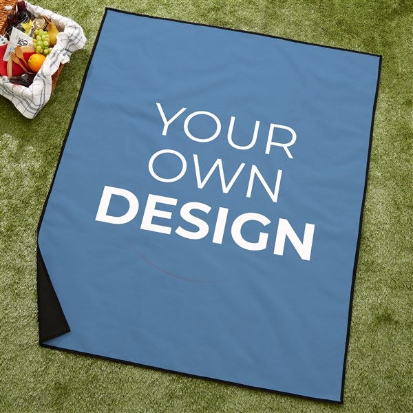 Design Your Own Personalized Picnic Blanket  - 40178