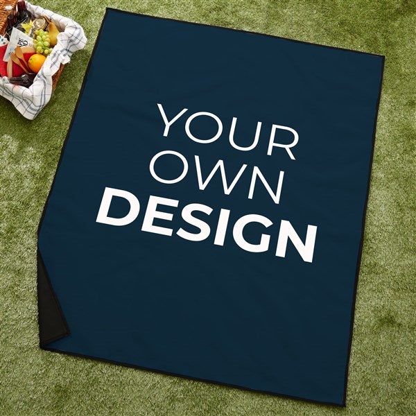 Design Your Own Personalized Picnic Blanket  - 40178