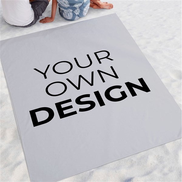 Design Your Own Personalized Beach Blanket - 40185