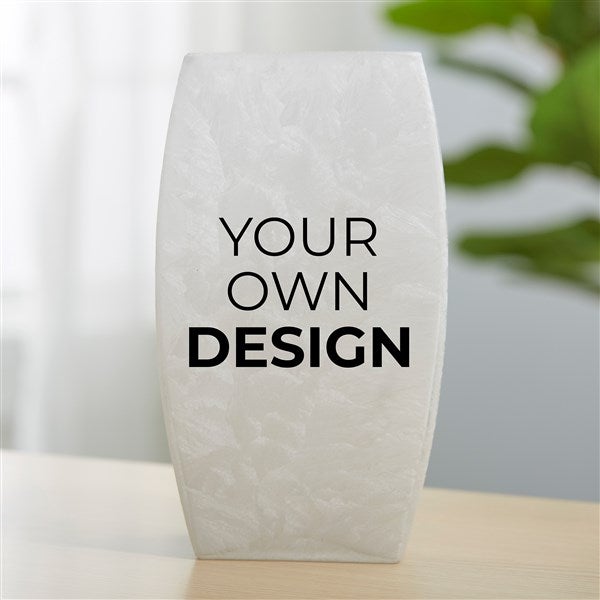 Design Your Own Message Personalized Frosted Tabletop Light  - 40644