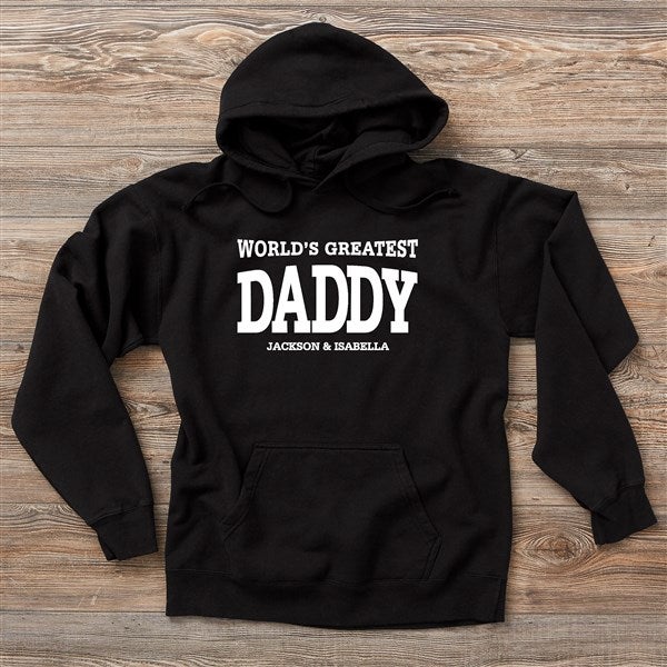 Personalized Adult Sweatshirt - World's Greatest Dad - 40700