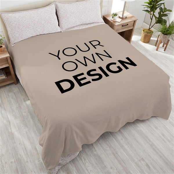 Design Your Own Personalized 90x90 Fleece Blanket - 41311