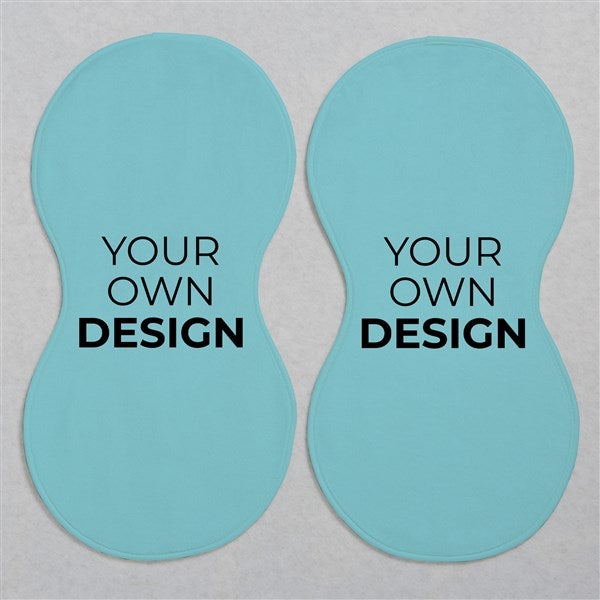 Design Your Own Personalized Burp Cloths - Set of 2 - 41345