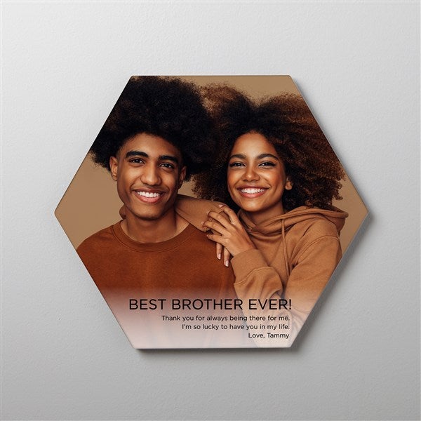 Photo Expression For Him Personalized Restickable Photo Tile  - 41422