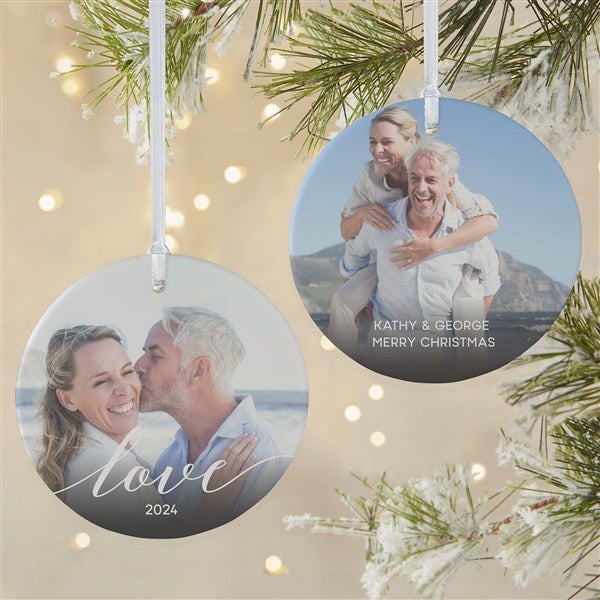 Love Photo Personalized Ornament - 43132