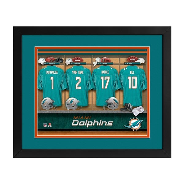 : Miami Dolphins Black Framed Jersey Display Case - Football  Jersey Logo Display Cases : Sports & Outdoors