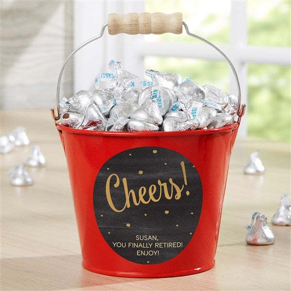 Congratulation Personalized Metal Buckets - 44217