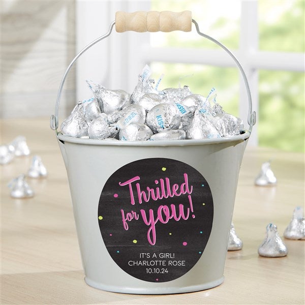 Congratulation Personalized Metal Buckets - 44217