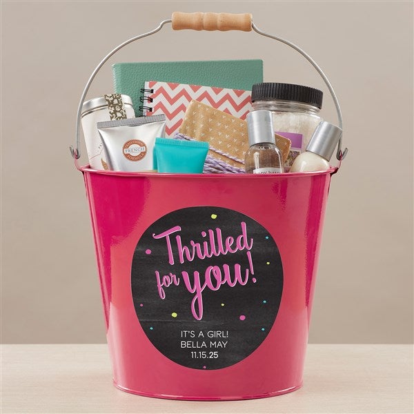 Congratulation Personalized Metal Buckets - 44217