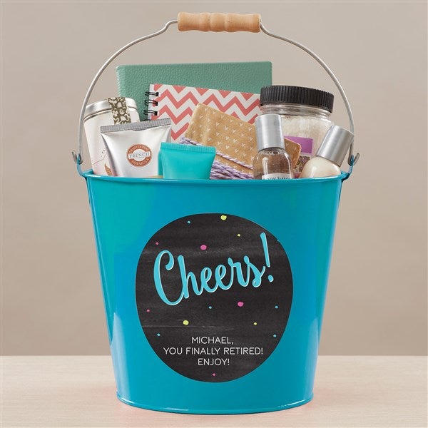 Congratulation Personalized Metal Buckets - 44217