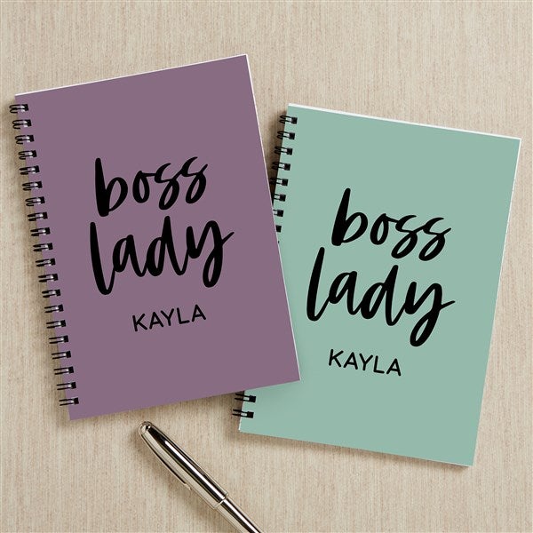 Boss Lady Personalized Journals - Set of 2  - 44509