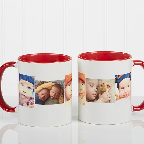 Photo Montage Personalized Ceramic Coffee Mug - 4463