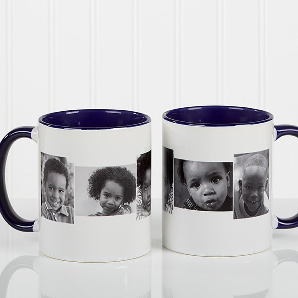 Photo Montage Personalized Ceramic Coffee Mug - 4463