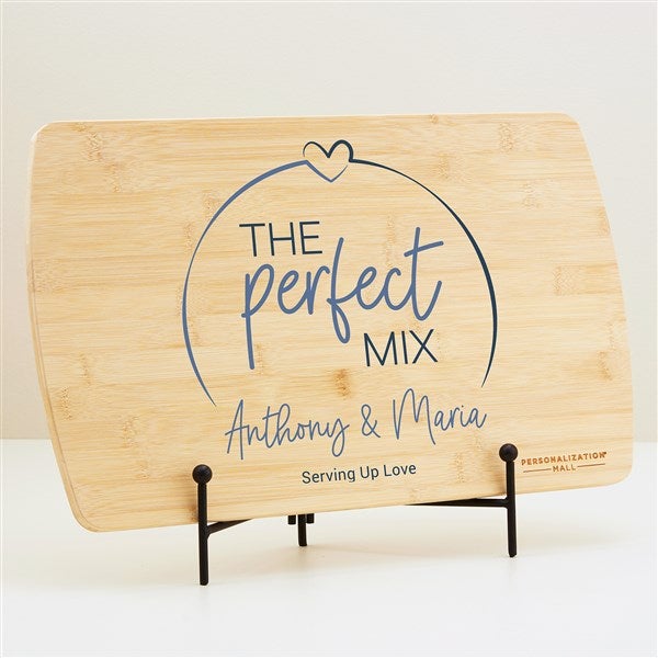 The Perfect Mix Personalized Wood Cutting Board - 44636