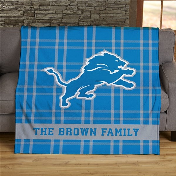 Cute Blanket Detroit Lions Jersey NFL Blanket - Personalized